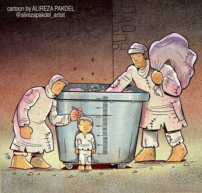 30 Digital Illustrations That Expose The Flaws Of Today’s Society By Alireza Pakdel