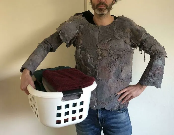 I Made A Sweater Out Of Dryer Fluff
