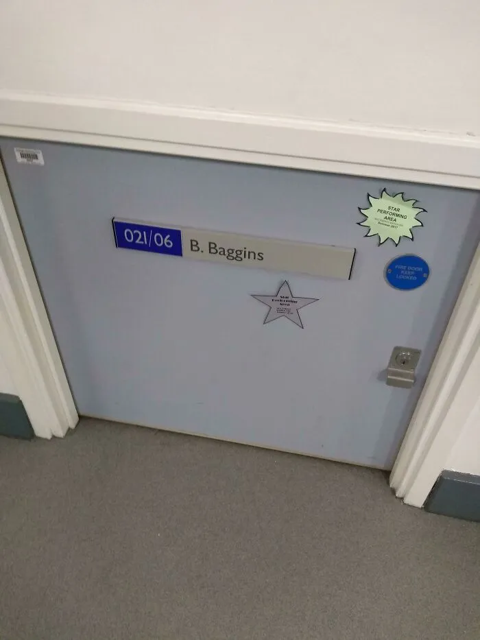 One Of My University Buildings Has A Teeny Door