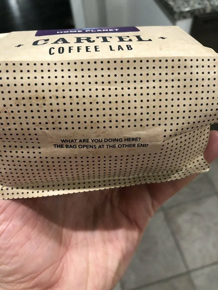 Found In The Bottom Of My Bag Of Coffee