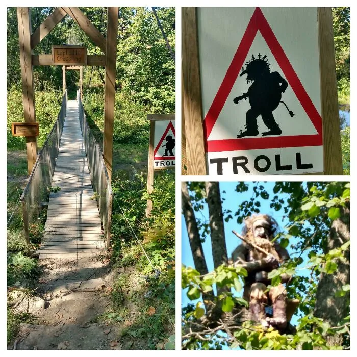 Troll vigilando el puente cerca de mi ciudad