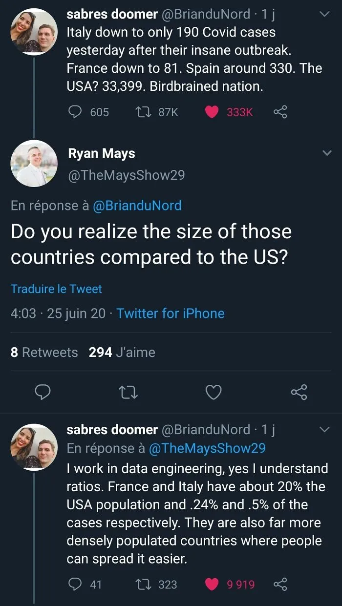 Dude Attempts At Justifying The Stupidity Of Americans