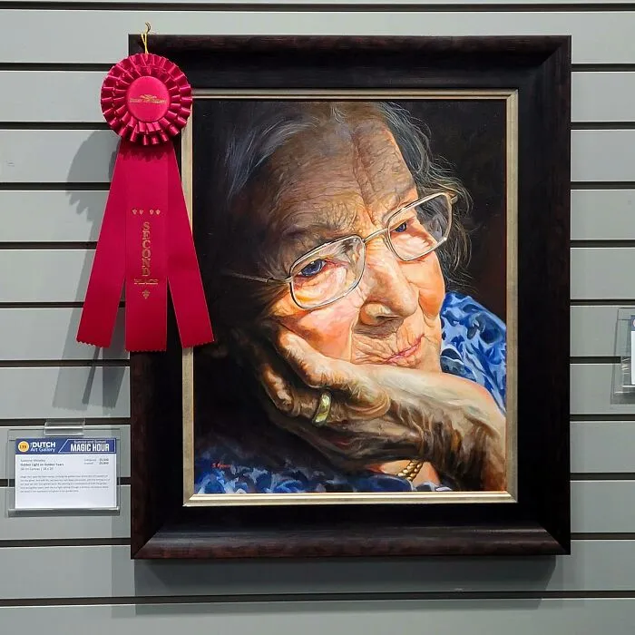 I Won Second Place For My Painting! I'm Very Excited So Hope You Guys Don't Mind My Sharing