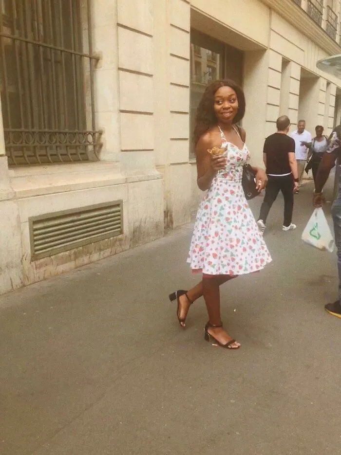 ¡Vestido Halter de frutillas que compré en Paris por 5 euros!