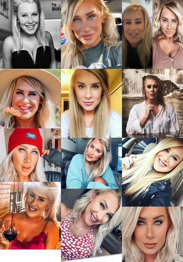 Influencer con una cara nueva cada día
