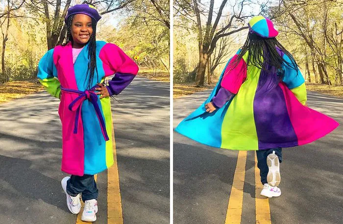 Este padre cose ropa personalizada para su hija de 9 años, y aquí tienes 30 de las mejores prendas