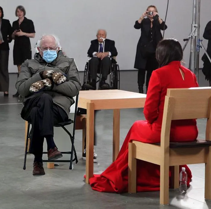 40 Of The Funniest Memes People Created After Bernie Sanders Was Captured Sitting Alone During Inauguration