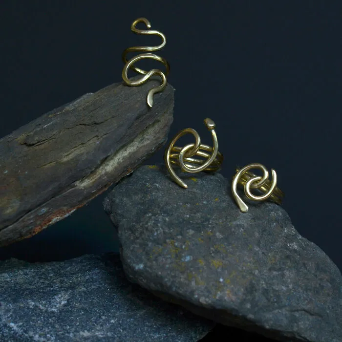 Various "Snake" Rings