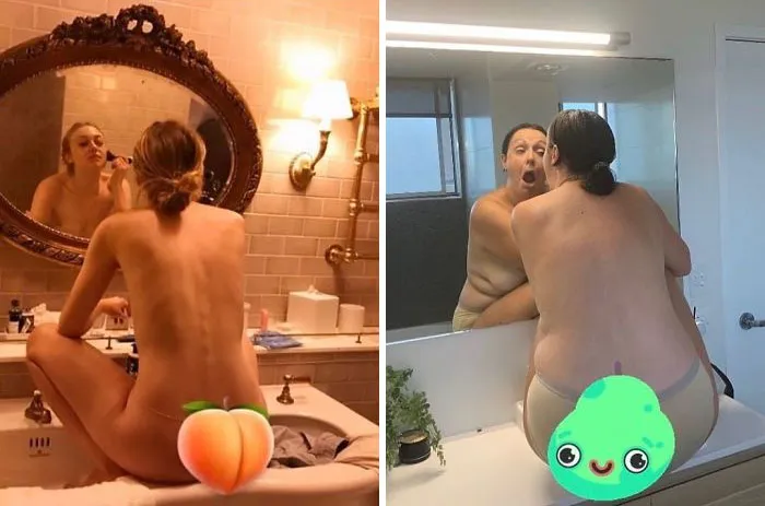 Woman Continues To Hilariously Recreate Celebrity Instagram Photos, And The Result Is Better Than The Original (New Pics)