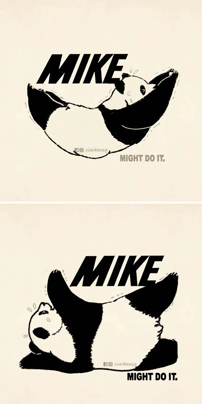 I Make Famous Logos Look More Entertaining By Adding Pandas To Them (18 Pics)