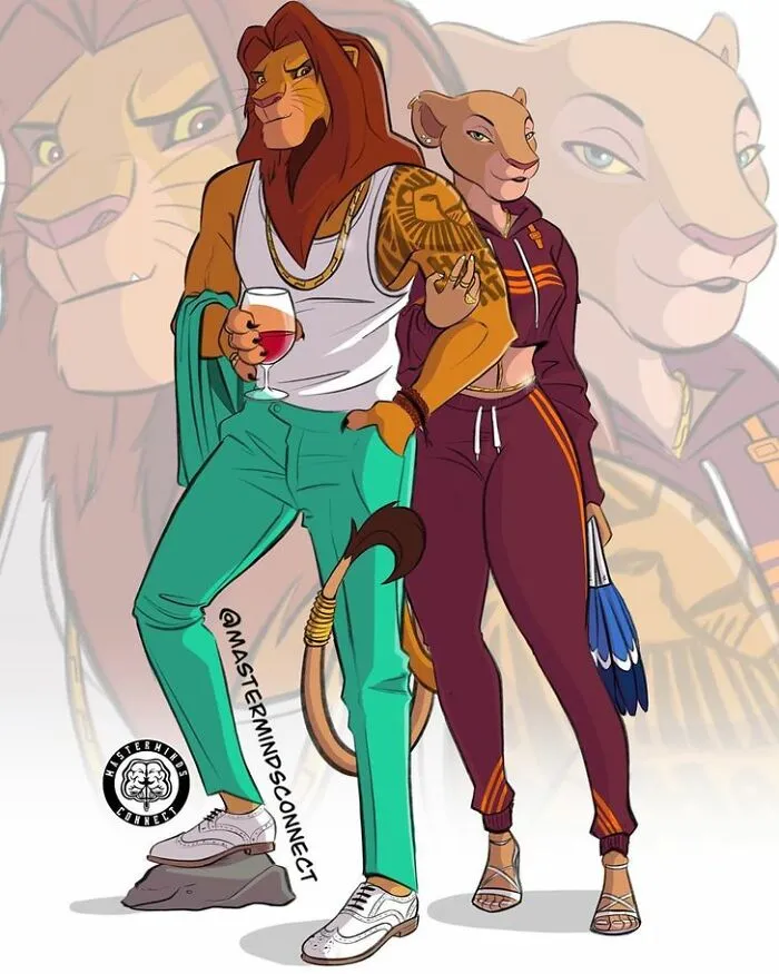 Simba And Nala