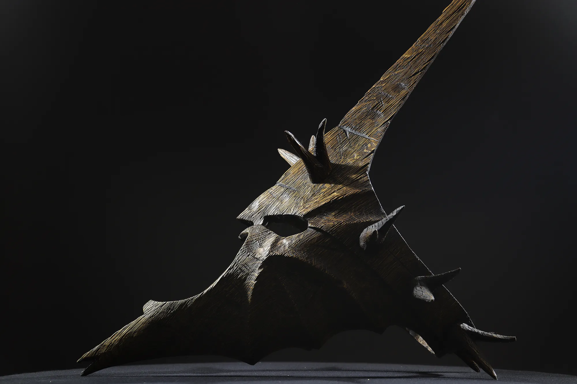 How To Make Helmet. Wood Carving. Wood Mask Of Nazgul. Lotr.