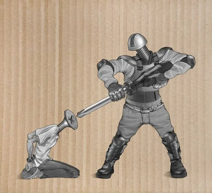 Artist Captures What's Wrong With Today's Society In 38 New Thought-Provoking Illustrations