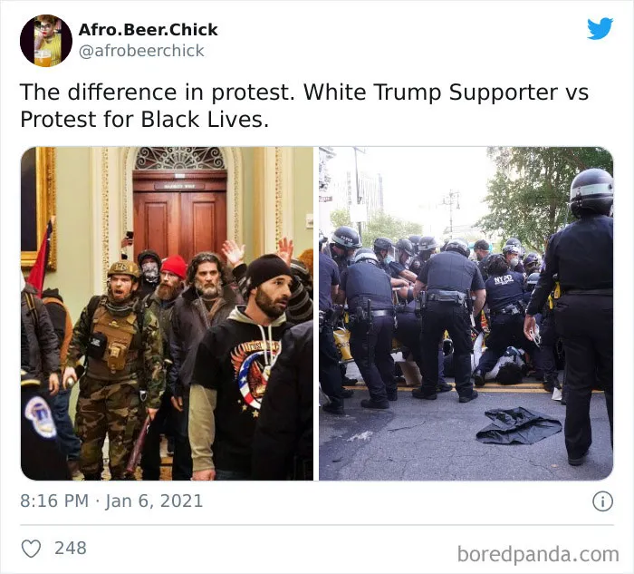 Twitter Is Comparing The Trump Mob To The BLM Protests, And Here Are 25 Of The Most Viral Tweets