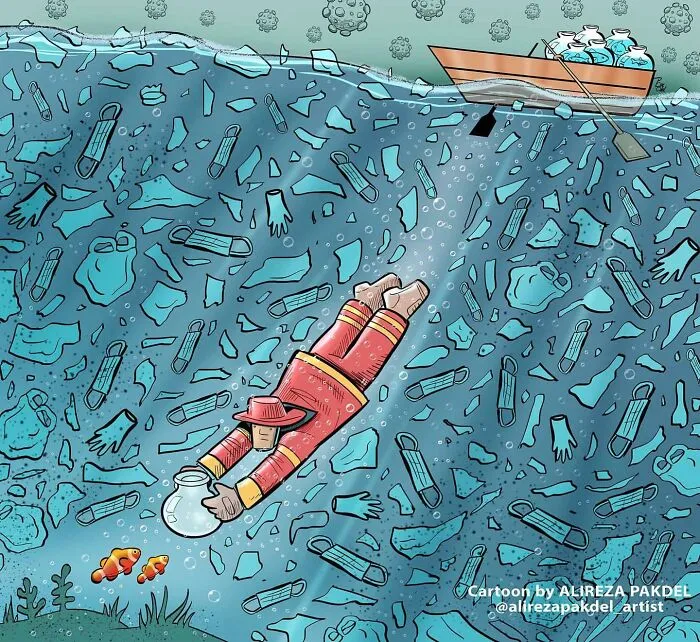 30 Digital Illustrations That Expose The Flaws Of Today’s Society By Alireza Pakdel