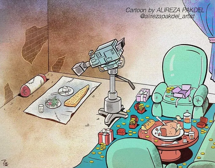 30 Digital Illustrations That Expose The Flaws Of Today’s Society By Alireza Pakdel