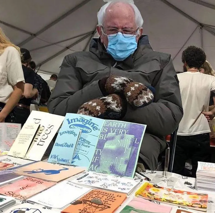 40 Of The Funniest Memes People Created After Bernie Sanders Was Captured Sitting Alone During Inauguration