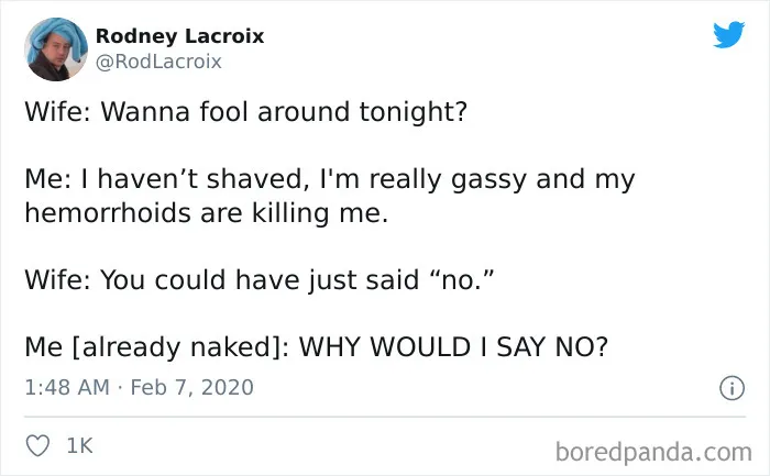 50 Of The Funniest Marriage Tweets From The Very Unusual Year Of 2020