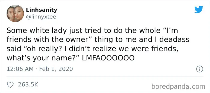 Entitled Woman Knows The Owner