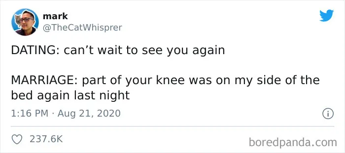 50 Of The Funniest Marriage Tweets From The Very Unusual Year Of 2020