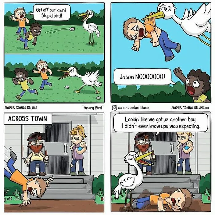 30 Offbeat Comics With Unexpected Endings By Super Combo Deluxe