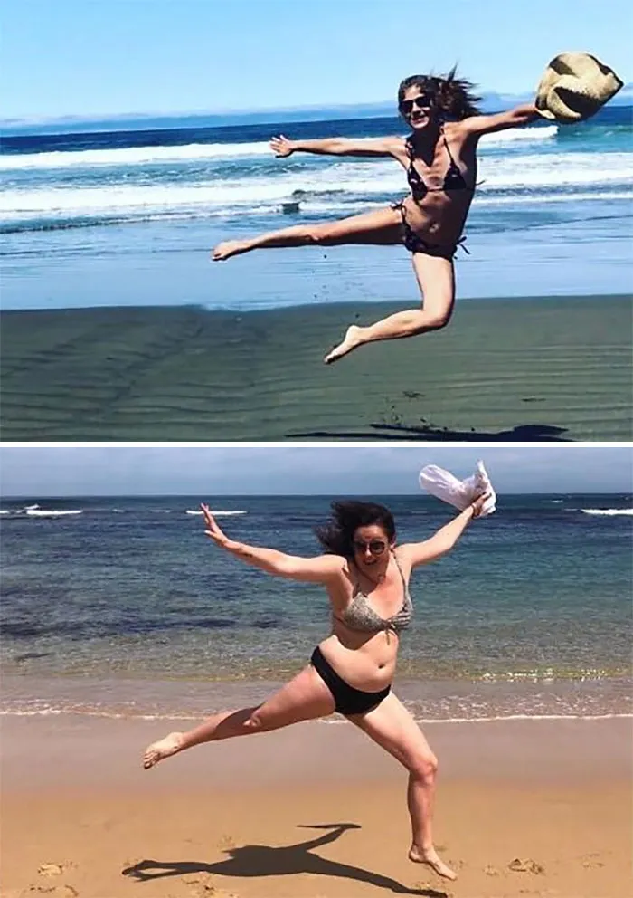 Woman Continues To Hilariously Recreate Celebrity Instagram Photos, And The Result Is Better Than The Original (New Pics)