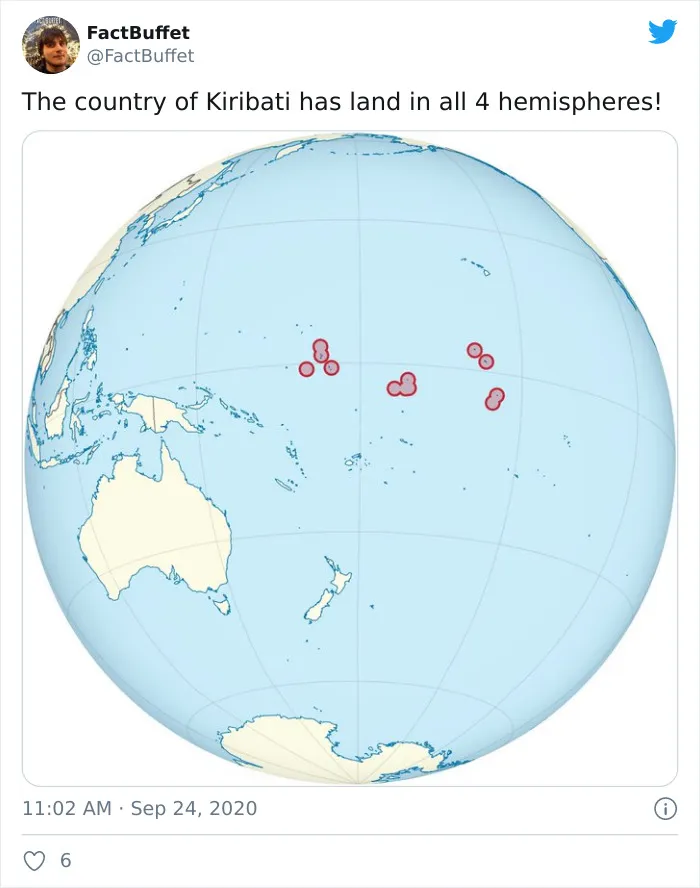 Here Are Some Of My Facts That I Tweeted About Countries All Over The World (50 Pics)