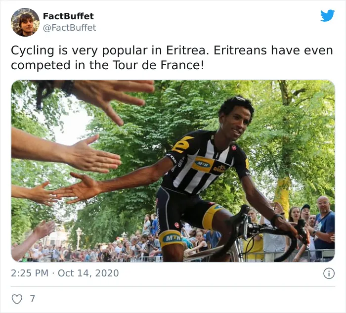 Here Are Some Of My Facts That I Tweeted About Countries All Over The World (50 Pics)