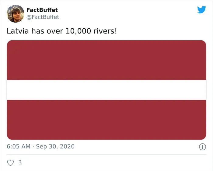 Here Are Some Of My Facts That I Tweeted About Countries All Over The World (50 Pics)