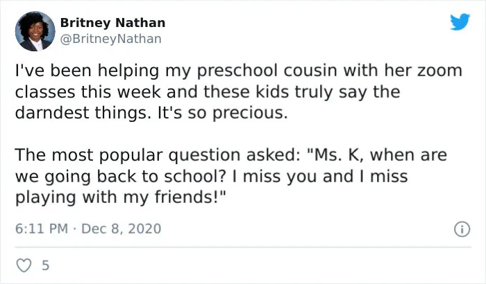 35 Times Students Cracked Up Their Teachers By Asking The Funniest Questions On Zoom