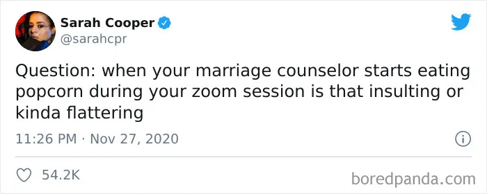 50 Of The Funniest Marriage Tweets From The Very Unusual Year Of 2020