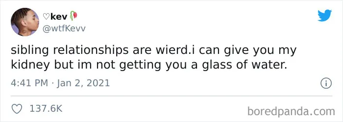 50 Hilarious Tweets That Sum Up What It’s Like Having A Sibling