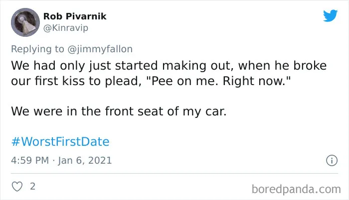 50 "Worst First Date" Stories That People Submitted For Jimmy Fallon's Challenge