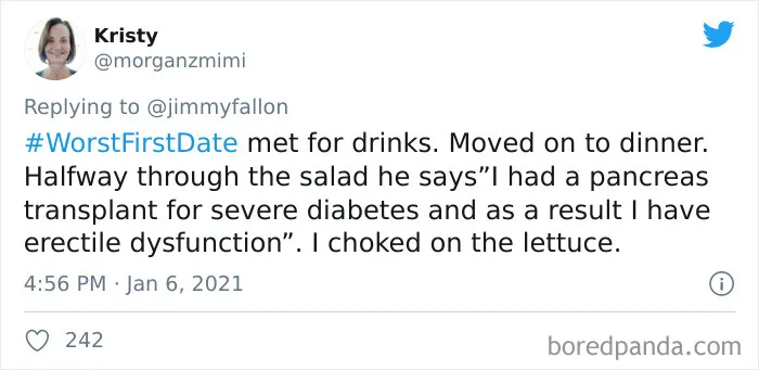 50 "Worst First Date" Stories That People Submitted For Jimmy Fallon's Challenge