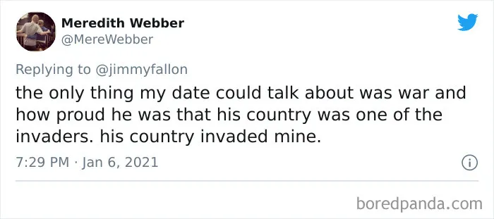 50 "Worst First Date" Stories That People Submitted For Jimmy Fallon's Challenge