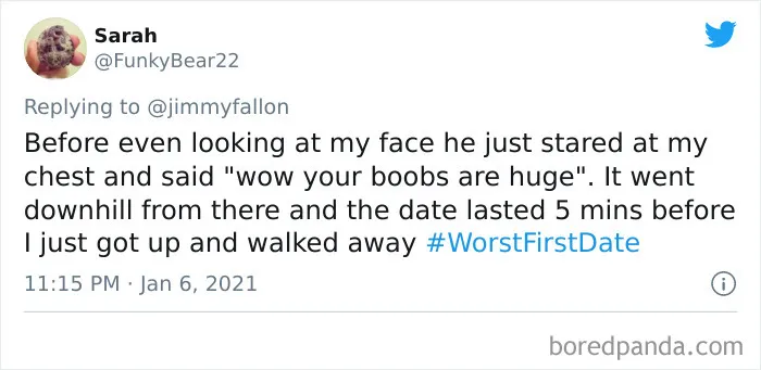 50 "Worst First Date" Stories That People Submitted For Jimmy Fallon's Challenge