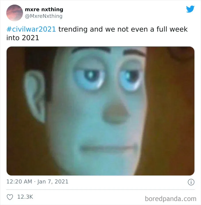 People Are Already Getting Disappointed In The Year 2021, And Here's 50 Of The Funniest Jokes They Made