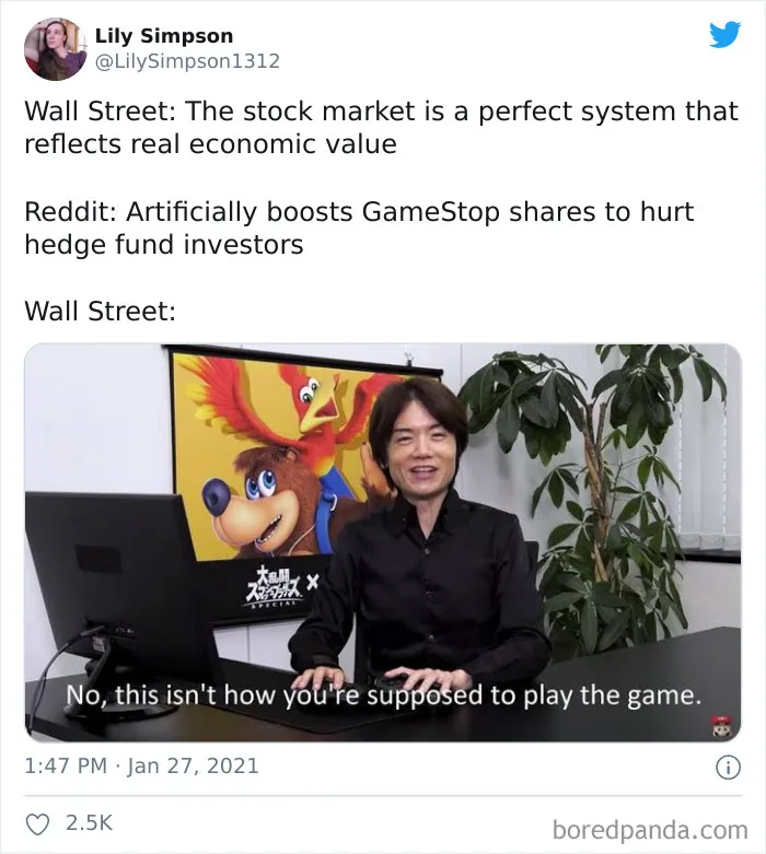 35 Of The Best Jokes And Memes That Sum Up The Current Ongoing Ridiculousness Over GameStop