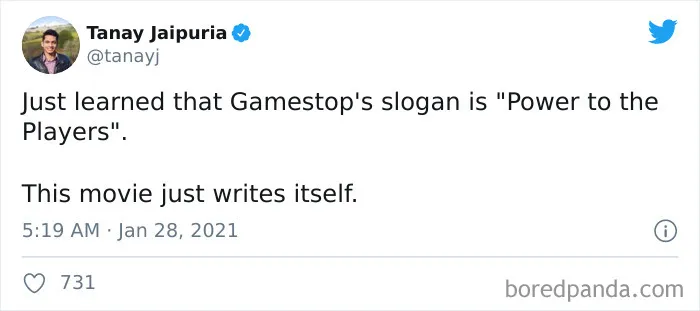 35 Of The Best Jokes And Memes That Sum Up The Current Ongoing Ridiculousness Over GameStop