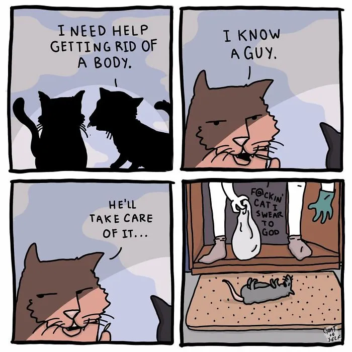 40 Ridiculously Absurd And Funny Comics By Canadian Artist