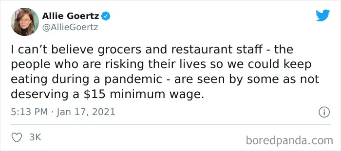 Biden Calls For The Minimum Wage To Be Raised To $15/h, And Here Are The 30 Best Reactions