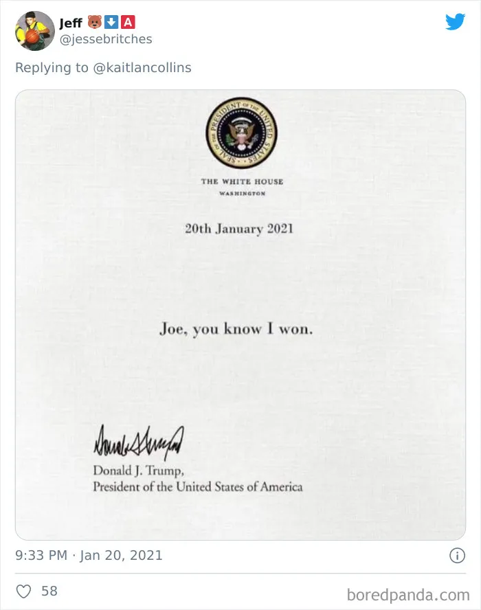 51 Of The Funniest Reactions To Inauguration Day