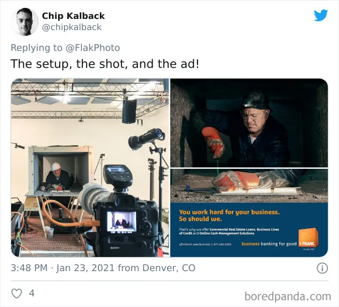 30 People Reveal How Their Photo Setup Looked Vs. The Result It Produced (New Pics)