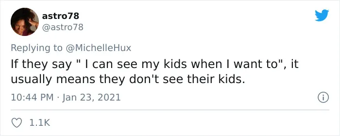astro78 tweets about kids and father as red flag in relationship