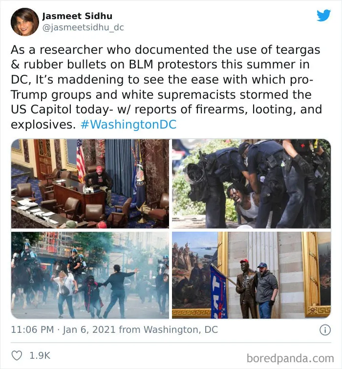 Twitter Is Comparing The Trump Mob To The BLM Protests, And Here Are 25 Of The Most Viral Tweets