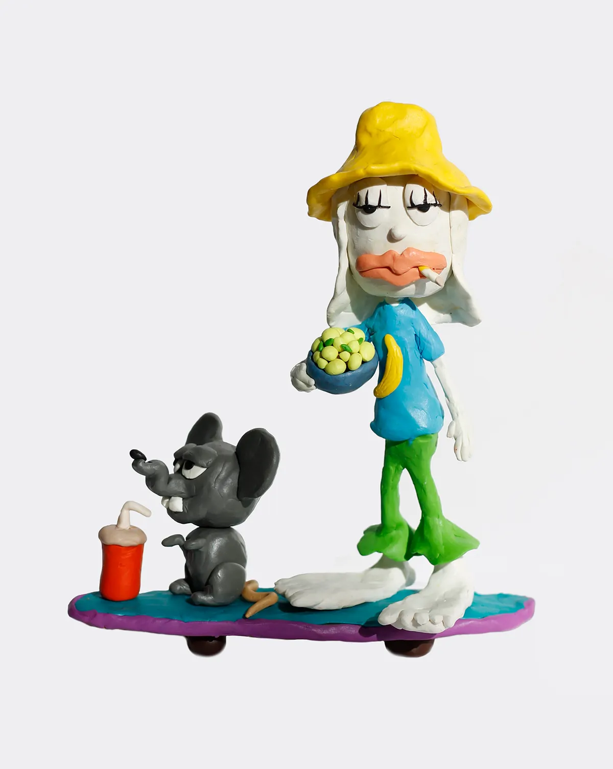 I Turned My Character Into A Clay Dood