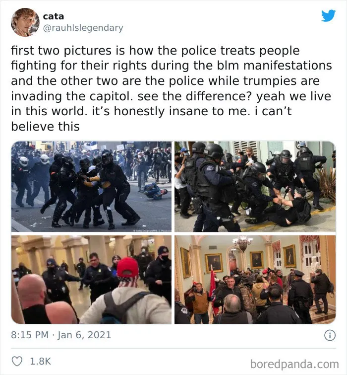 Twitter Is Comparing The Trump Mob To The BLM Protests, And Here Are 25 Of The Most Viral Tweets