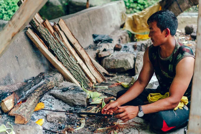 Store Selling Grilled Corn