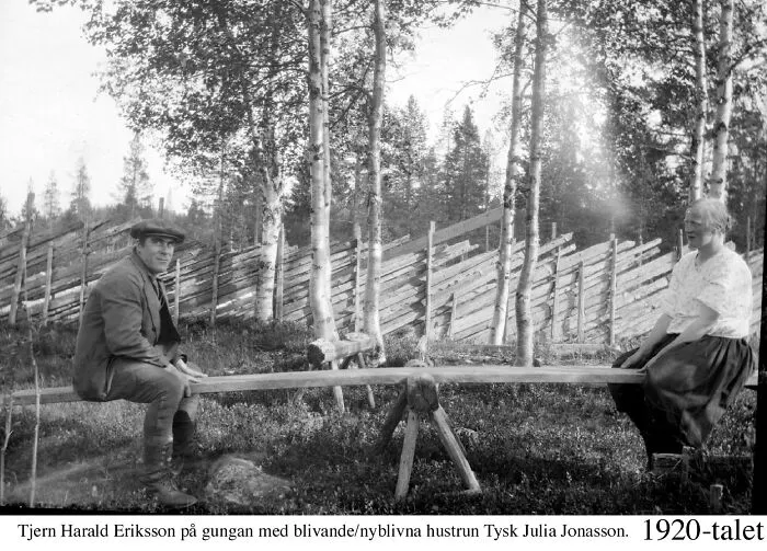 My Grandparents Tjern Harald And Tysk Julia In Early 1920-Ies