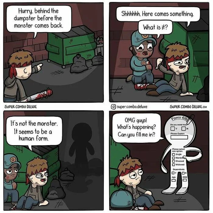 30 Offbeat Comics With Unexpected Endings By Super Combo Deluxe
